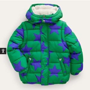 NWT Boden 2-in-1 Padded coat 5-6Y